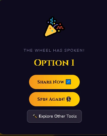 Explorar outras ferramentas após um giro